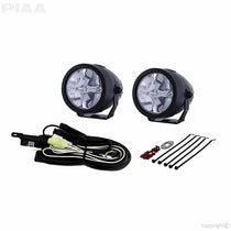 Kit phares additionnels route blancs LP270 LED PIAA DK275X. Blackpines.fr