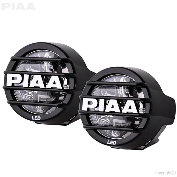 Feux additionnels route blancs LP530 LED DK535BG PIAA. Blackpines.fr
