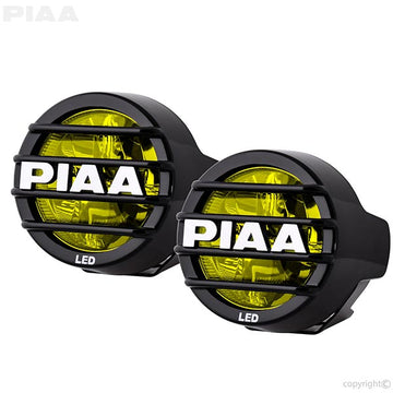 Feux additionnels route jaunes LP530 LED DK536BG PIAA. Blackpines.fr