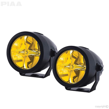 Kit phares additionnels route jaunes LP270 LED PIAA DK276. Blackpines.fr