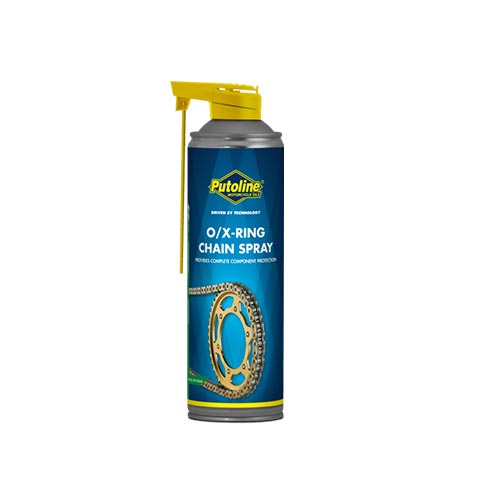 Lubrifiant chaines moto OX Ring Putoline 70289. Blackpines.fr