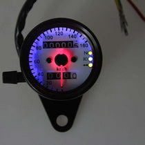 Mini compteur vitesse moto cafe racer. Blackpines.fr