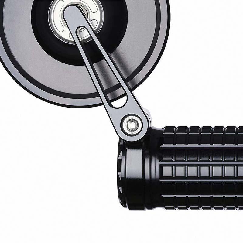 Adaptateur de guidon Uni Cap pour retroviseurs Motogadget. Blackpines.fr