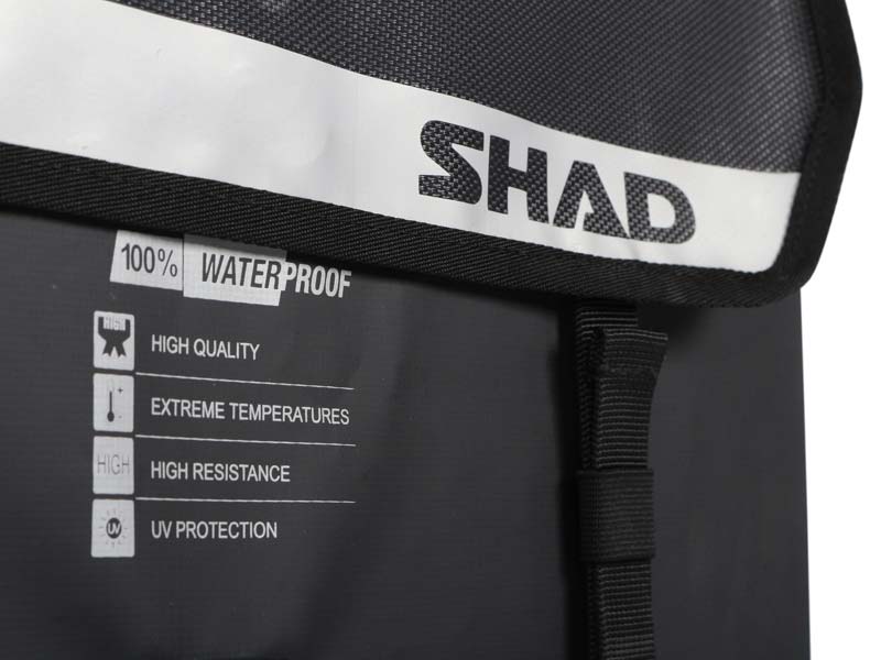 Paire de sacoches cavalieres moto Shad SW42. Blackpines.fr