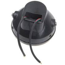 Phare moto Full LED rond avec clignotants.
