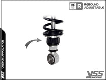 Amortisseur YSS universel Piggyback RG-CB-362-TRWL Aluminium. Blackpines.fr
