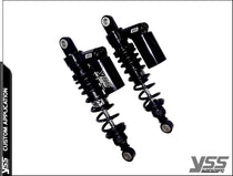 Amortisseur YSS universel Piggyback RG-CB-362-TRWL Full black. Blackpines.fr 