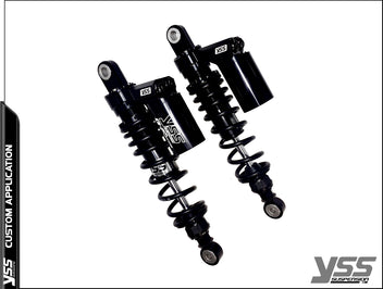 Amortisseur YSS universel Piggyback RG-CB-362-TRWL Full black. Blackpines.fr 
