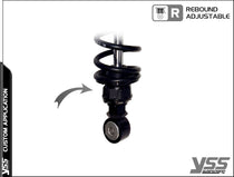 Amortisseur YSS universel Piggyback RG-CB-362-TRWL Full black. Blackpines.fr 
