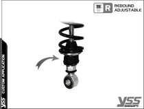 Amortisseur YSS universel Piggyback RG-CB-362-TRCL Aluminium. Blackpines.fr