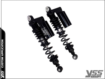 Amortisseur YSS Piggyback RG-MO-362-TRCL Full Black. Blackpines.fr