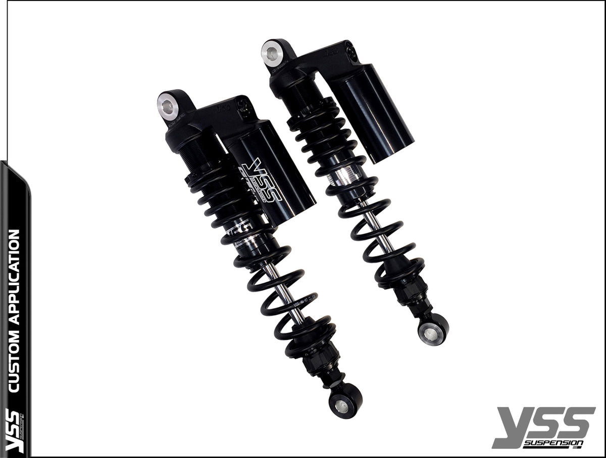 Amortisseur YSS universel Piggyback RG-CB-362-TRCL Full Black. Blackpines.fr