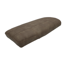 Selle Scrambler marron vintage de qualite sur mesure et universelle by BPCR blackpines.fr