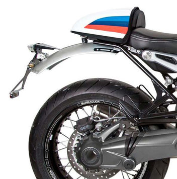 Kit support de plaque d'immatriculation et garde-boue Classic pour BMW R nineT. Blackpines.fr