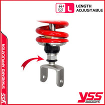 Amortisseur YSS mz456 290trl pour moto Honda CX500 et CX650. Blackpines.fr