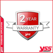 Amortisseurs moto YSS pour Triumph Bonneville 650 T120R. Blackpines.fr