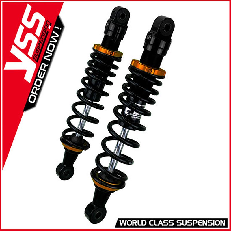 Amortisseurs moto YSS RE-MO-302-T-NAB. Blackpines.fr