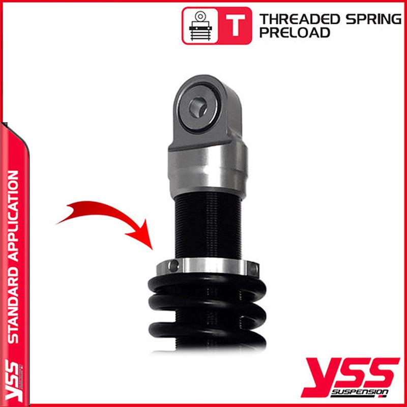 Amortisseurs pour Honda CX 650 Custom RE302 315T 04 88 YSS. Blackpines.fr