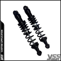 Amortisseurs moto YSS RE302 315T 04 BLK pour Honda CX650. Blackpines.fr