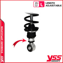 Amortisseurs YSS RG362-360TRCL-49-888 pour Royal Enfield Continental. Blackpines.fr