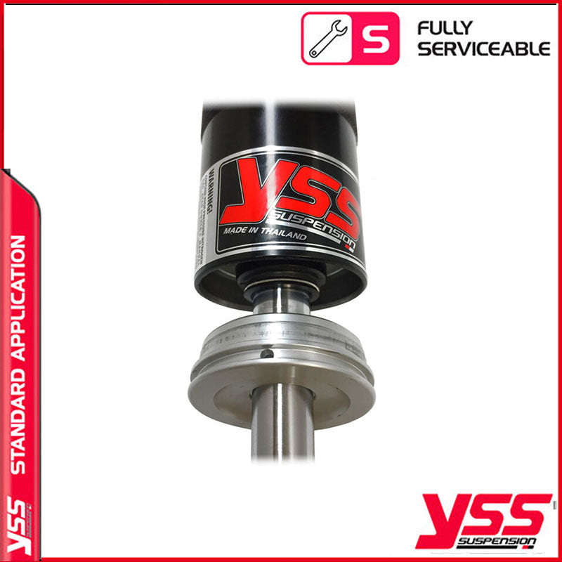 Amortisseurs YSS RG362-360TRCL-49-888 pour Royal Enfield Continental. Blackpines.fr