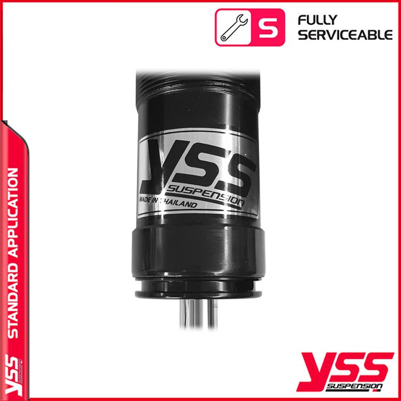 Amortisseurs moto YSS RG362-360TRWL-22-B pour Thruxton 790/900. Blackpines.fr