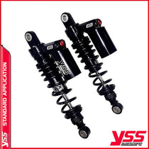 Amortisseurs moto YSS RG362-360TRWL-22-B pour Thruxton 790/900. Blackpines.fr