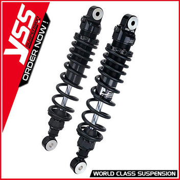 Amortisseurs moto YSS RZ MO 362 TRL BLK pour Honda CX. Blackpines.fr