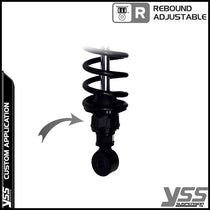 Amortisseurs YSS pour Royal Enfield Bullet et Classic RZ362-315TRL-05-BLK. Blackpines.fr