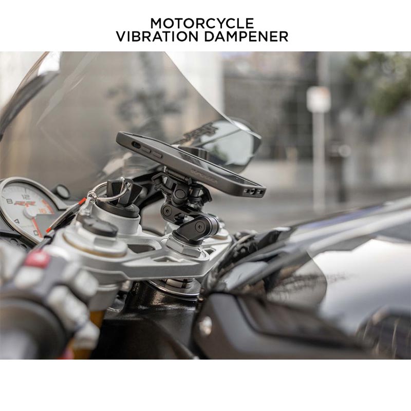 Amortisseur de vibrations moto Quad Lock. Blackpines.fr