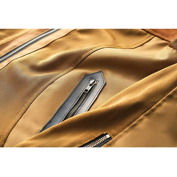 Veste moto Arizona Tan de Fuel Motorcycles. Blackpines.fr