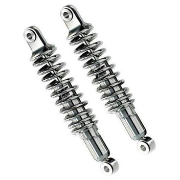 Amortisseurs moto universels YSS RD222-P ressort chrome 280 &agrave; 370&nbsp;mm  blackpines.fr  blackpines.fr