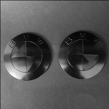 badge reservoir diamant noir bmw r18 ex-motorcycle. Blackpines.fr
