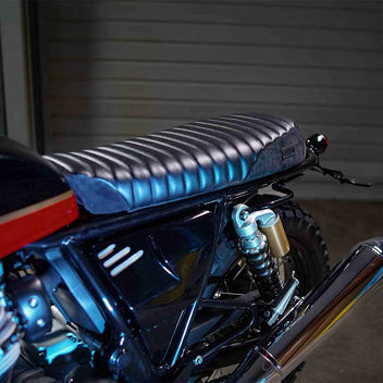 Kit scrambler vintage rallye lite Bonvent pour Royal Enfield 650. Blackpines.fr