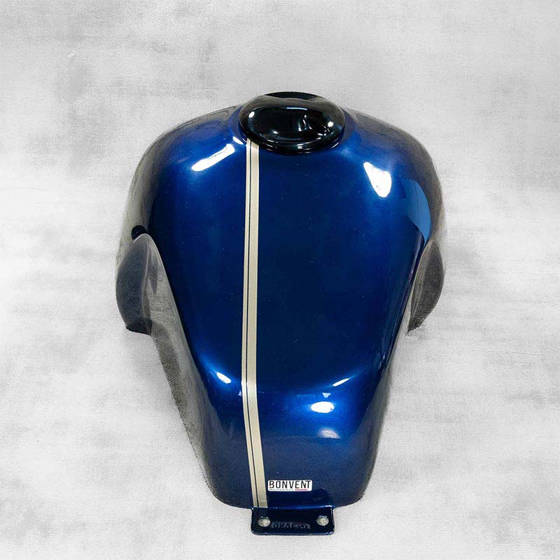 Rally style tank cover for Interceptor 650, Bonvent Motorbikes