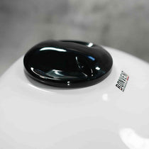 Cache reservoir moto rallye blanc pour Interceptor. Blackpines.fr