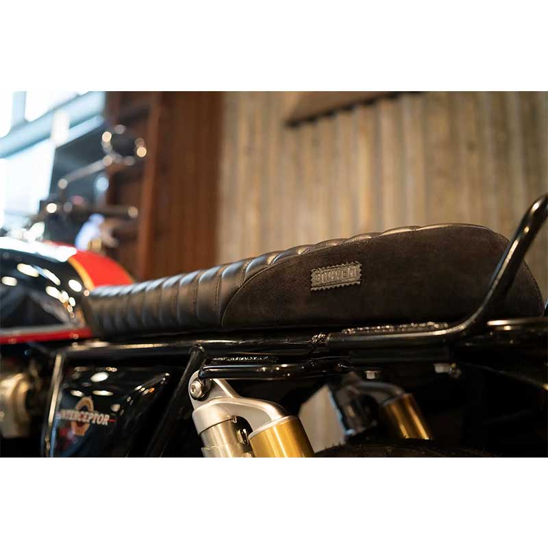Kit scrambler vintage rallye lite Bonvent pour Royal Enfield 650. Blackpines.fr