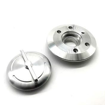 Bouchon de reservoir usine V2 Le Motographe pour BMW R nineT. Blackpines.fr