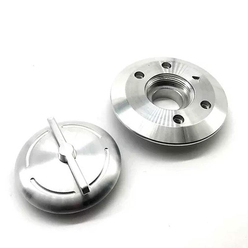 Bouchon de reservoir usine V2 Le Motographe pour BMW R nineT. Blackpines.fr