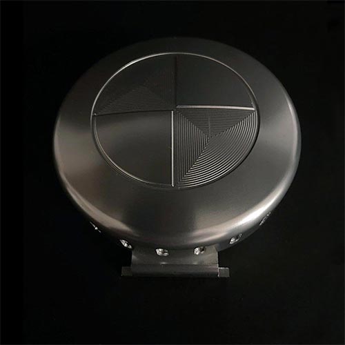 Bouchon de reservoir essence Diamond alu Ex-Motorcycle pour BMW. Blackpines.fr