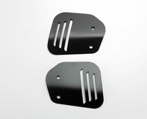 Paire de caches injection pour Royal Enfield 650 par Hedgehog Motorcycles. Blackpines.fr