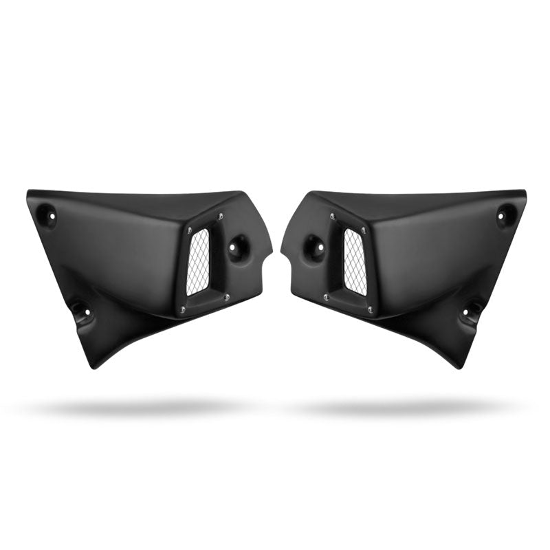 Kit C-Racer Yamaha XSR 700 Cafe racer caches lateraux avant. Blackpines.fr