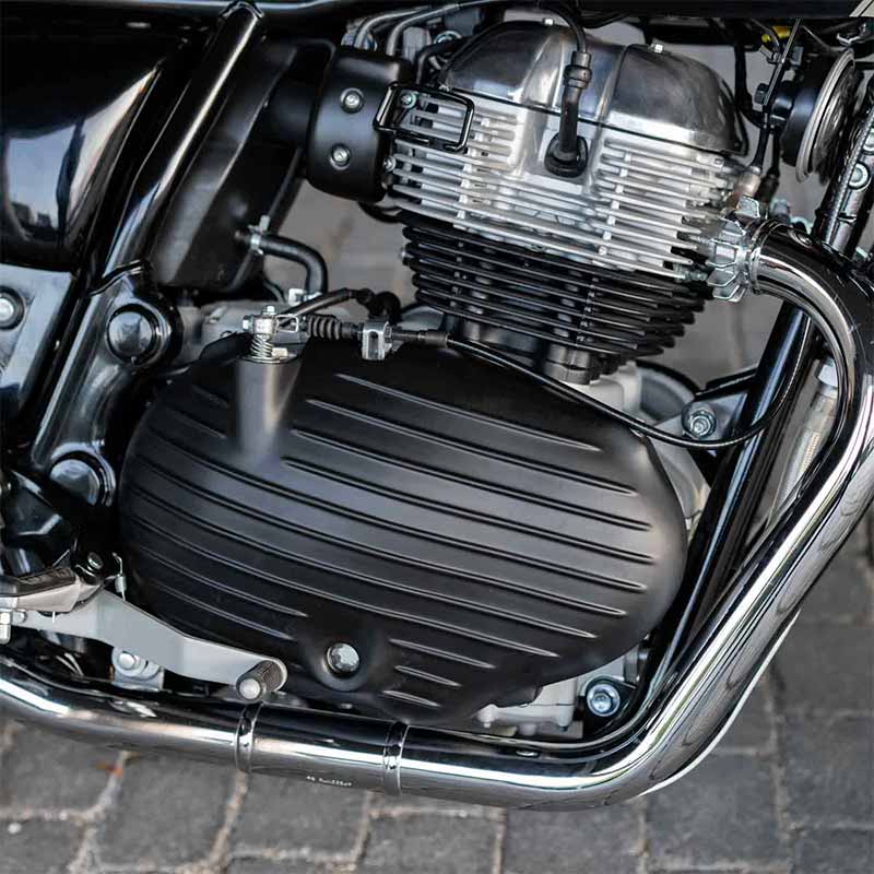 Kit scrambler vintage rallye lite Bonvent pour Royal Enfield 650. Blackpines.fr