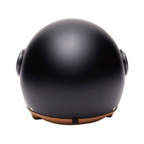 Casque demi-jet Marko Elements noir mat. Blackpines.fr