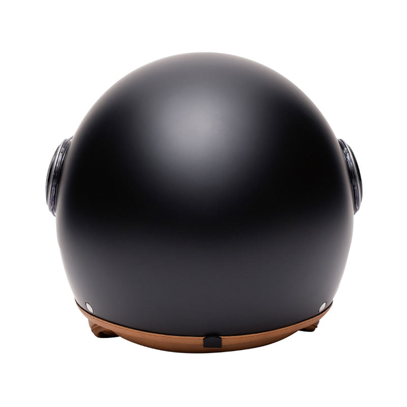 Casque demi-jet Marko Elements noir mat. Blackpines.fr