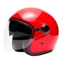 Casque Jet BOREAL (Rouge) | M&acirc;rk&ouml;  blackpines.fr  blackpines.fr