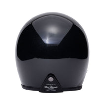 Casque jet vintage noir The Classic de Marko. Blackpines.fr