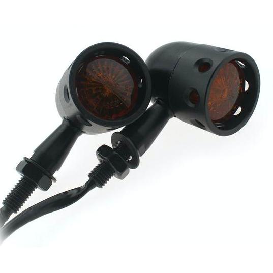 Clignotants Racer noir LED-blackpines.fr