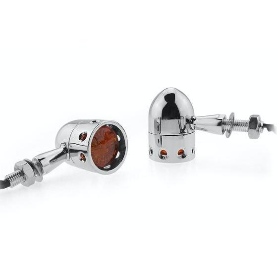 Clignotants Racer noir LED-blackpines.fr