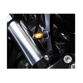 Clignotants moto mini LED homologues Hedgehog Motorcycles. Blackpines.fr